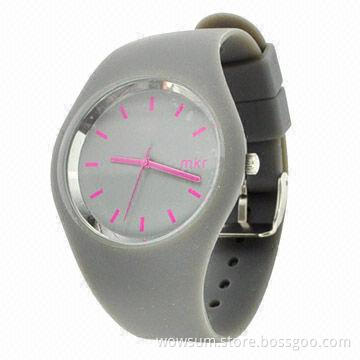 Silicone Watch, 2014 Hot Sale with Eco-friendly Material
